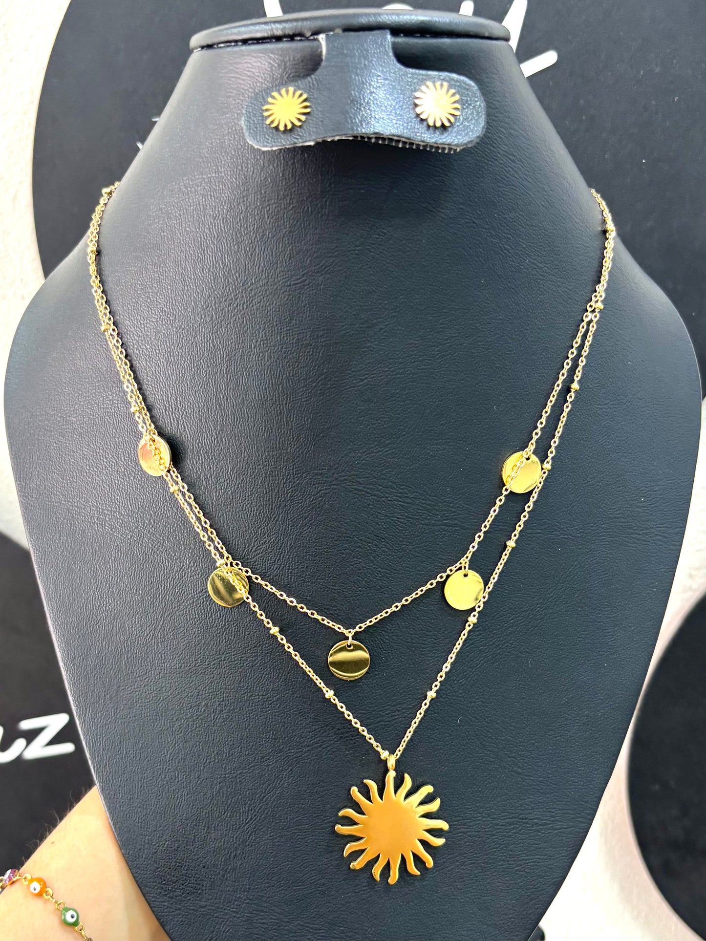 Collar doble sol