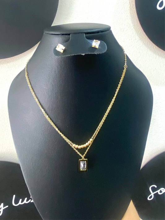 Collar dije brillo