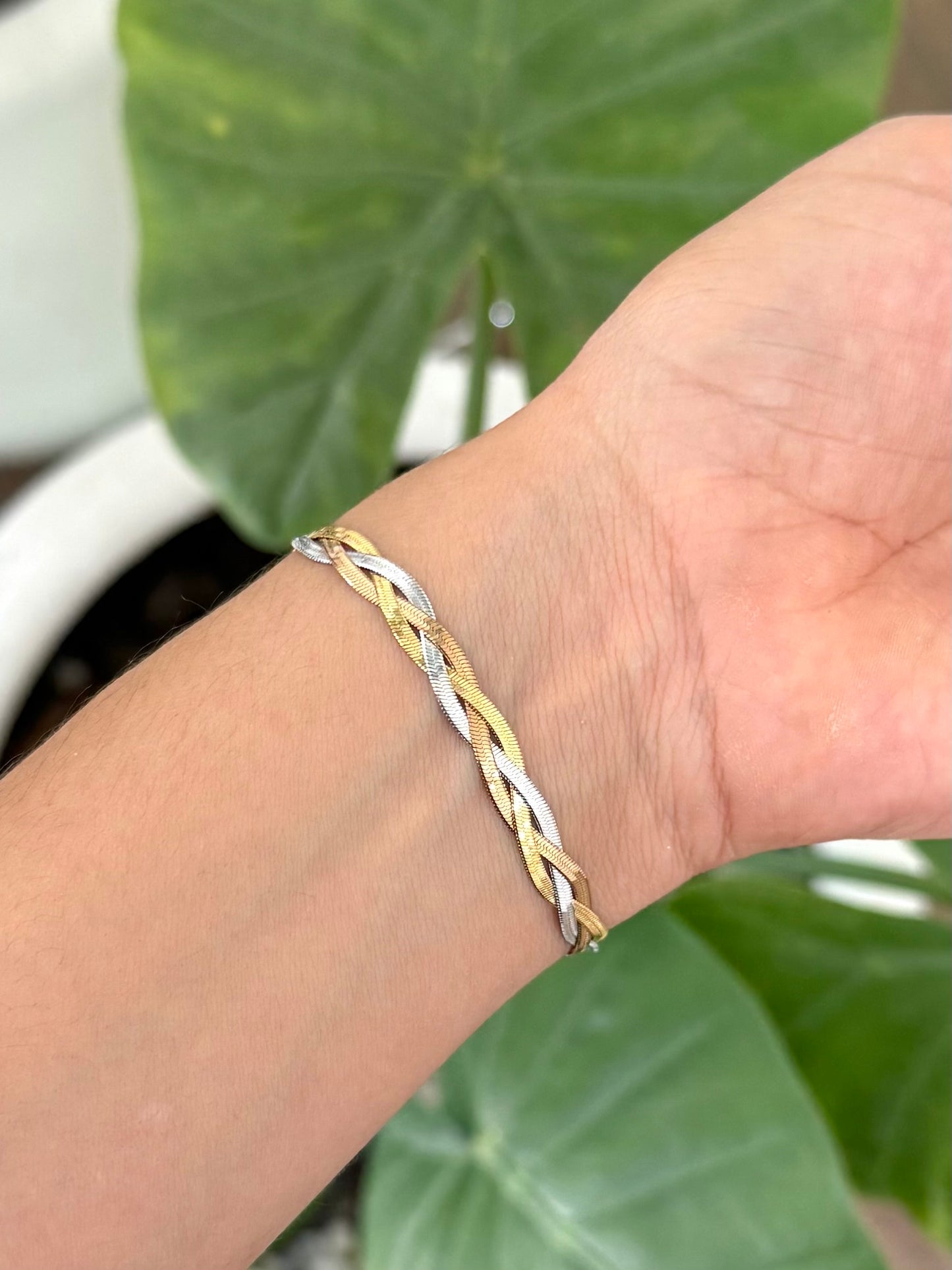 Pulsera trenzada