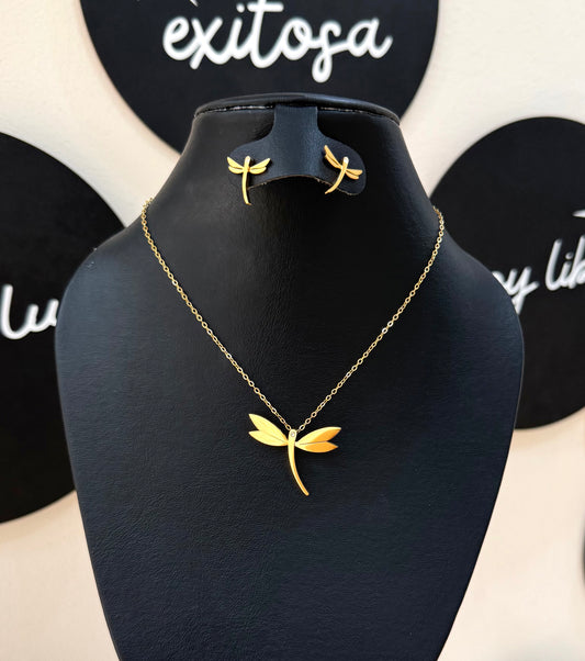 Collar libélula