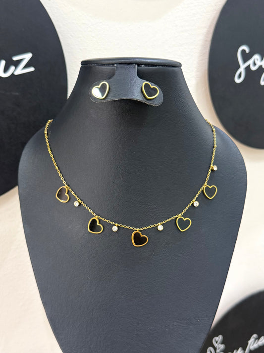 Collar corazón