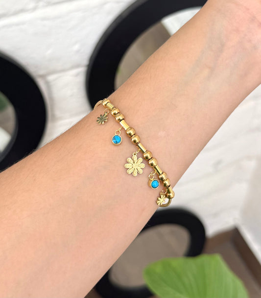 Pulsera flor