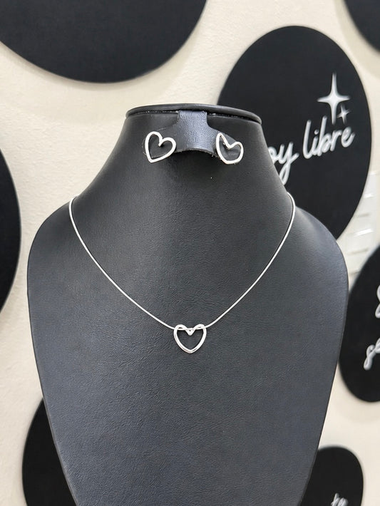 Collar corazón