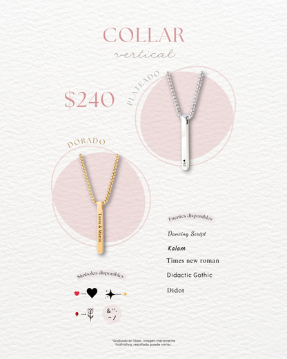 Cadena vertical personalizado
