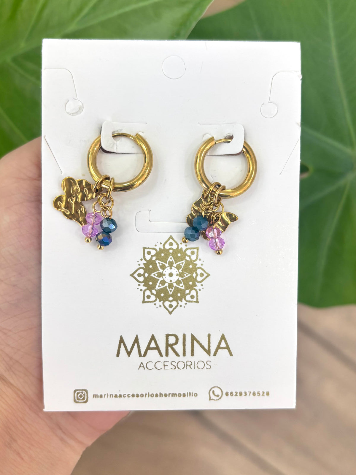 Arracada mariposa