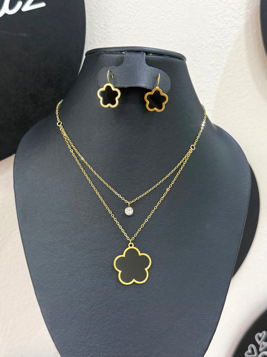 Collar flor