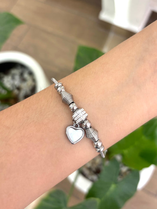 Pulsera de dijes plata