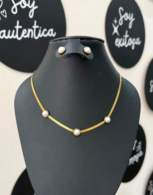 Collar perla