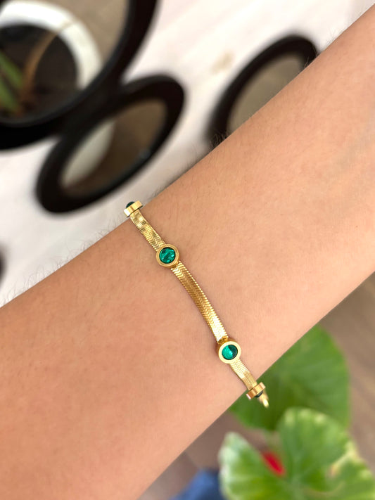 Pulsera con piedra
